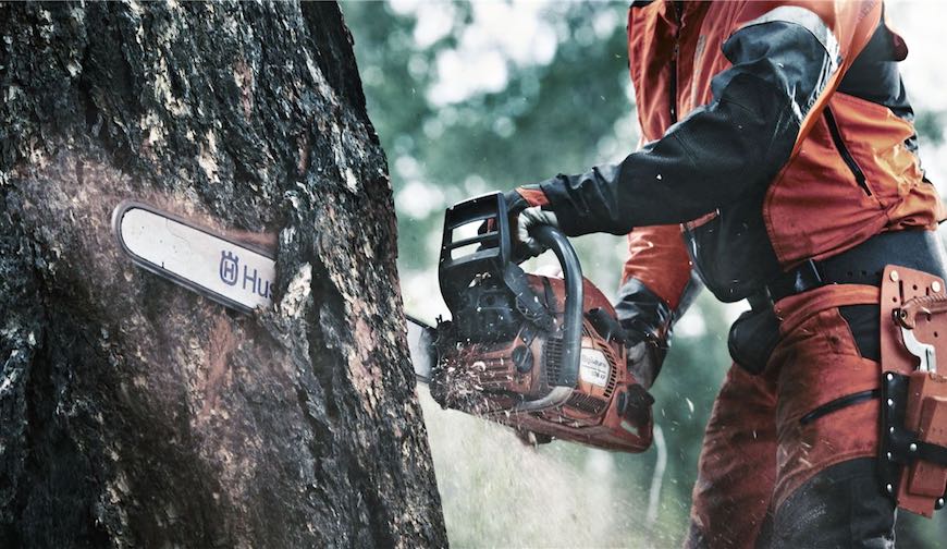 Husqvarna tronçonneuse électrique, à batterie et thermique