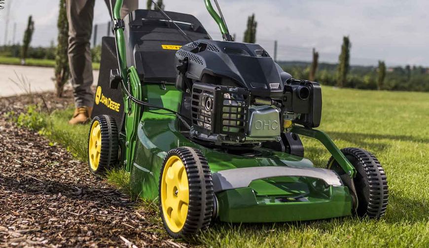 John Deere tondeuse à gazon électrique, à batterie et thermique