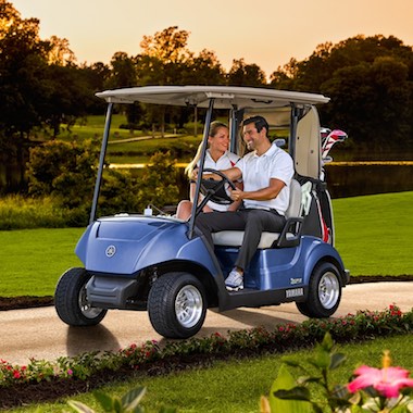 Yamaha, voitures de golf et utilitaires